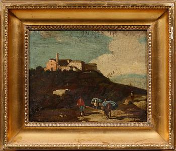 OKÄND KONSTNÄR, olja på duk, 1700-tal.