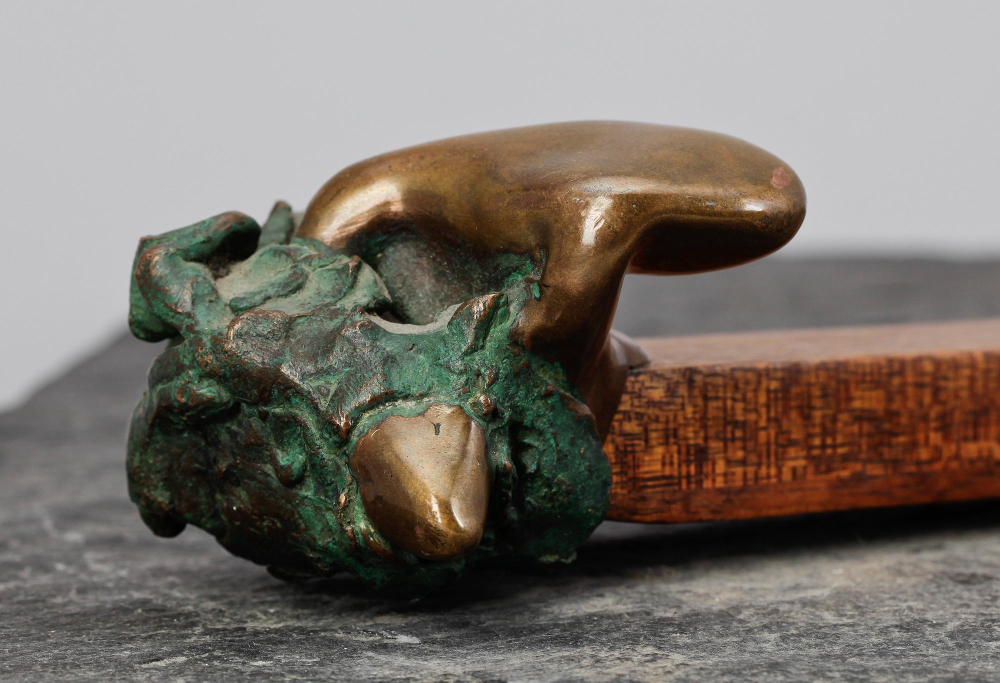 NICHOLAS HONDROGEN, skulptur, monogramsign, numr 1/1, dat -74.