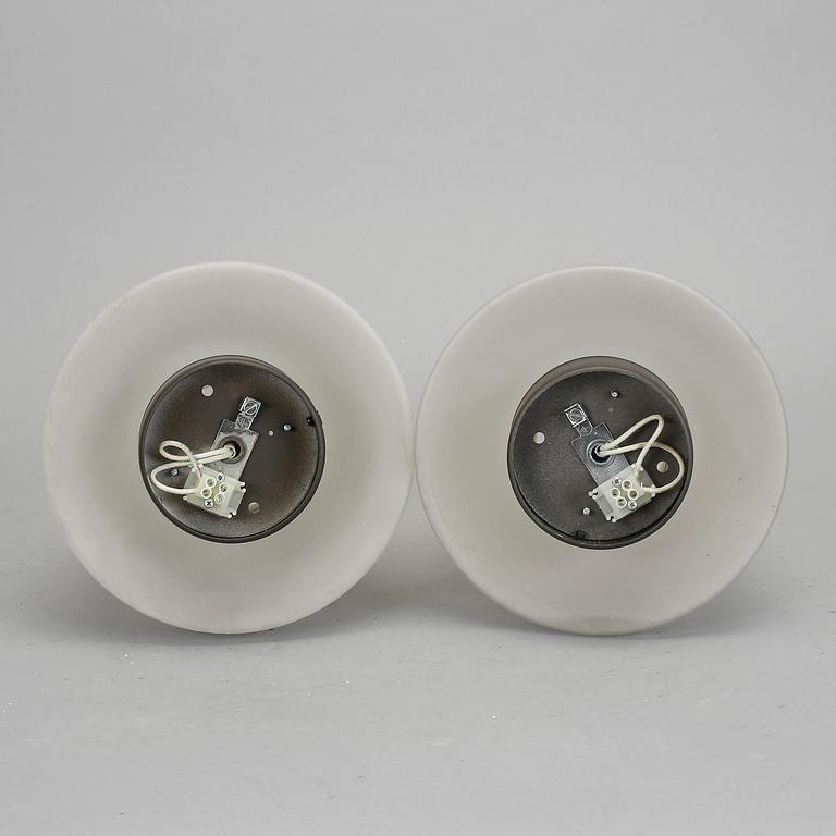 TAKLAMPOR, 2 stycken, Böhlmarks, 1930-tal.