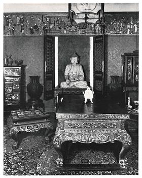 RÖKELSEKAR, brons. Arkaiserande troligen Mingdynastin.