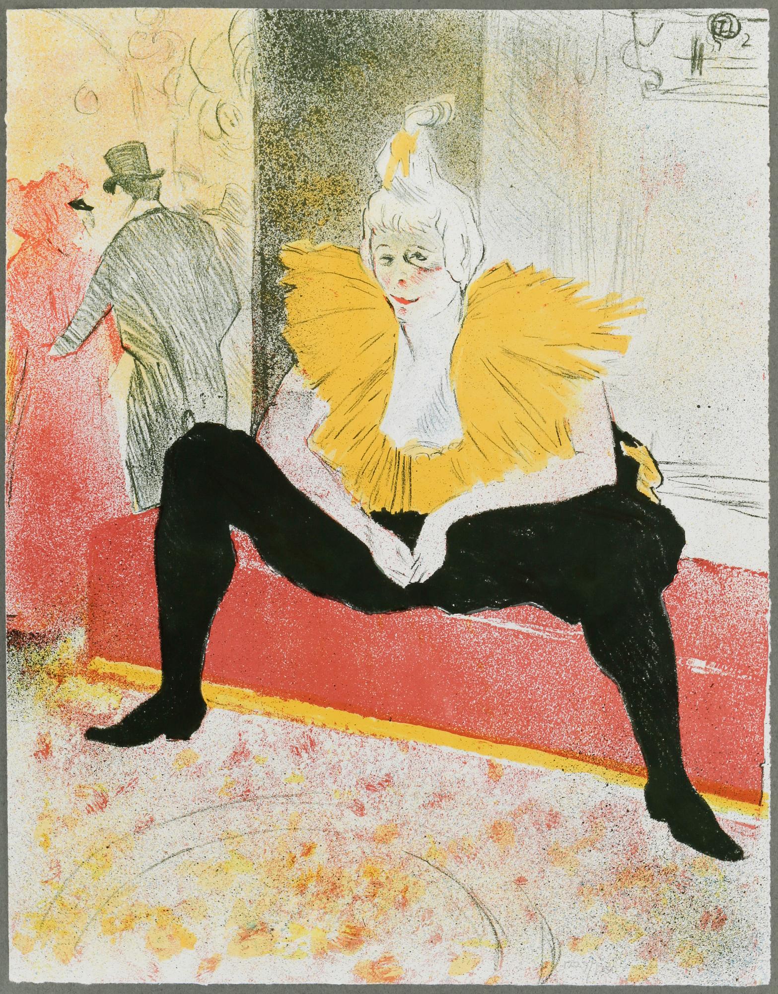 MAPP med färglitografier, 11 st, "Elles", efter Henri Toulouse-Lautrec, numrerad upplaga 1229/1250, London, 1969.