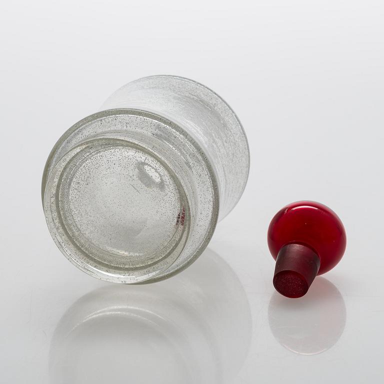Tamara Aladin, A 'Star' glass carafe,  Riihimäen Lasi, 1963-65.