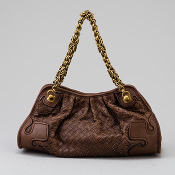 A Bottega Veneta handbag.