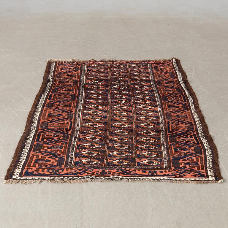 Beludj rug semi-antique approx. 188x105 cm.