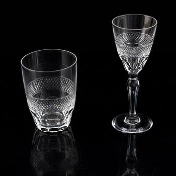 35 pieces Edward Hald, "Rio", Orrefors.