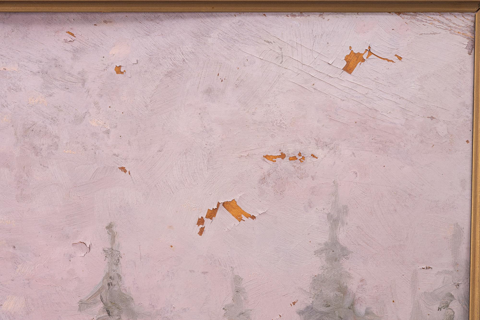 Herman Hägg, Winter motif.