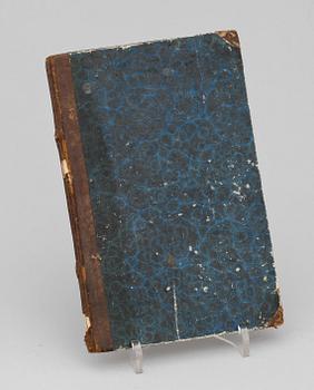 TEATERPROGRAM, rollhäfte, från Confidencen, Kongliga tryckeriet, Stockholm. 1783.