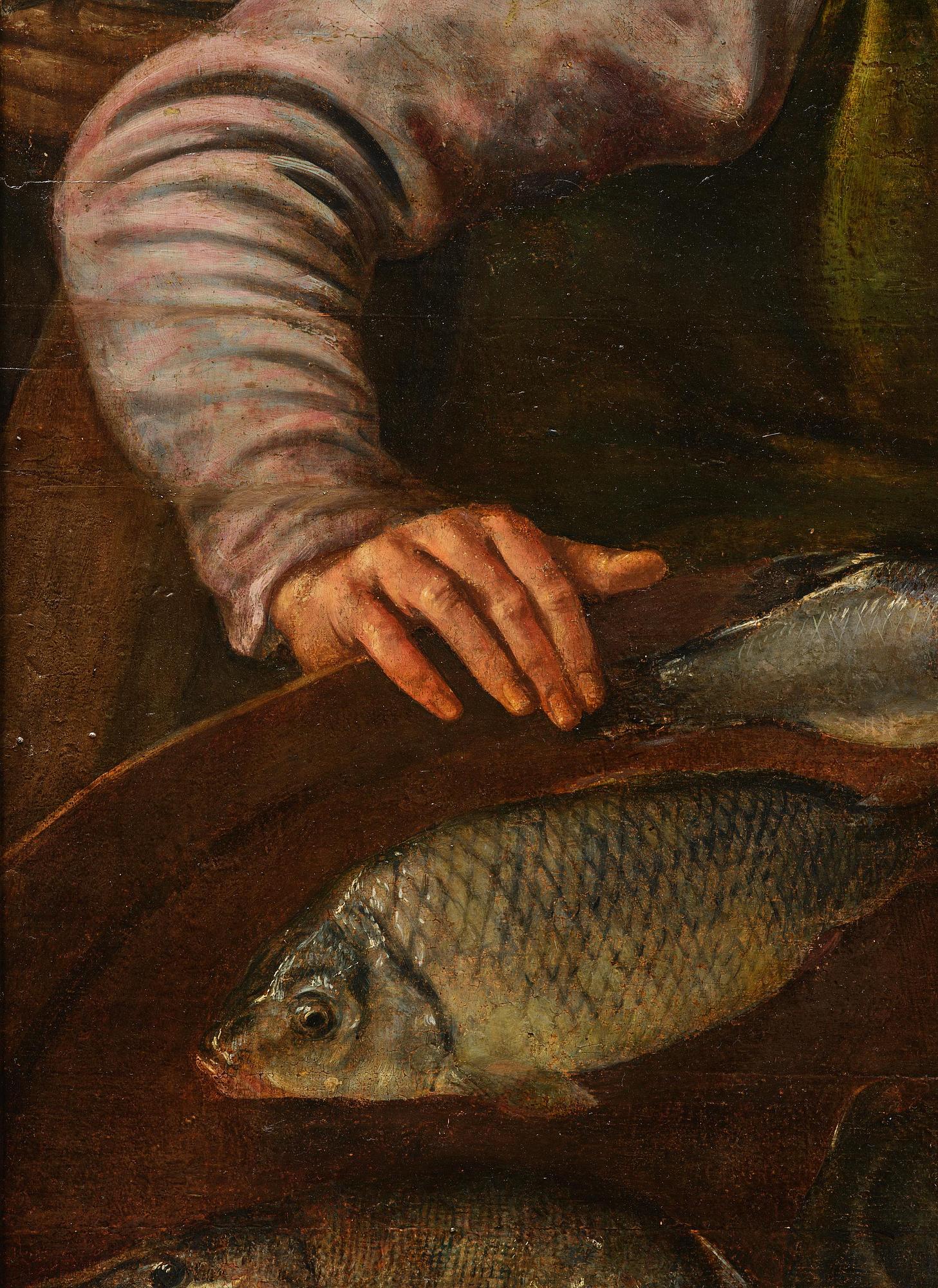 Joachim Beuckelaer, A fish market outside the city gate of Antwerp.