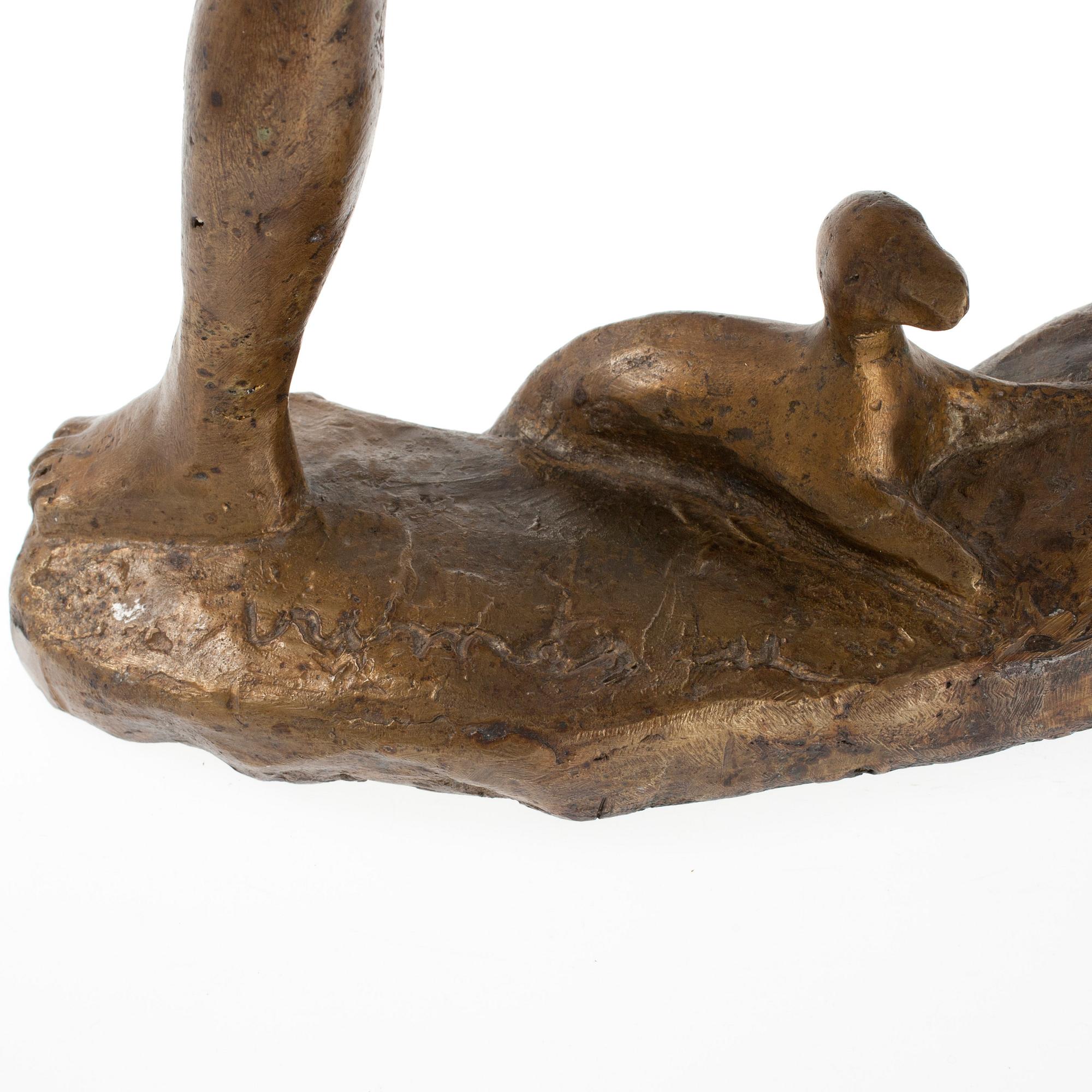 SKULPTUR, brons, signerad i godset Ioan Bolborea, 1990-talets slut.