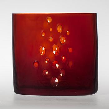 VAS, glas, signerad Tapio Wirkkala 3305. Iittala 1960-tal.