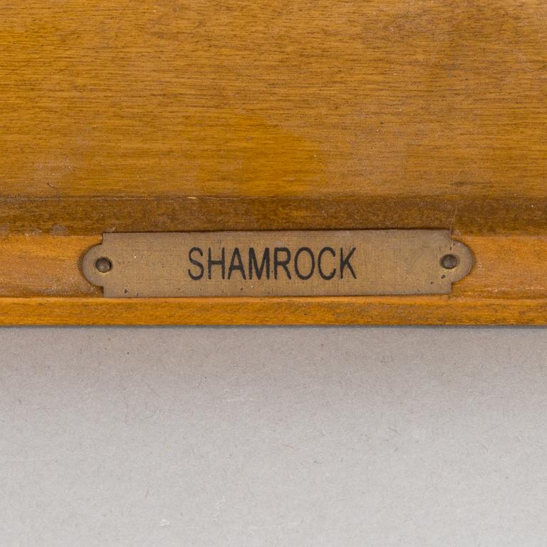 Modellbåt, J-båten "Shamrock", 1900-talets senare hälft.