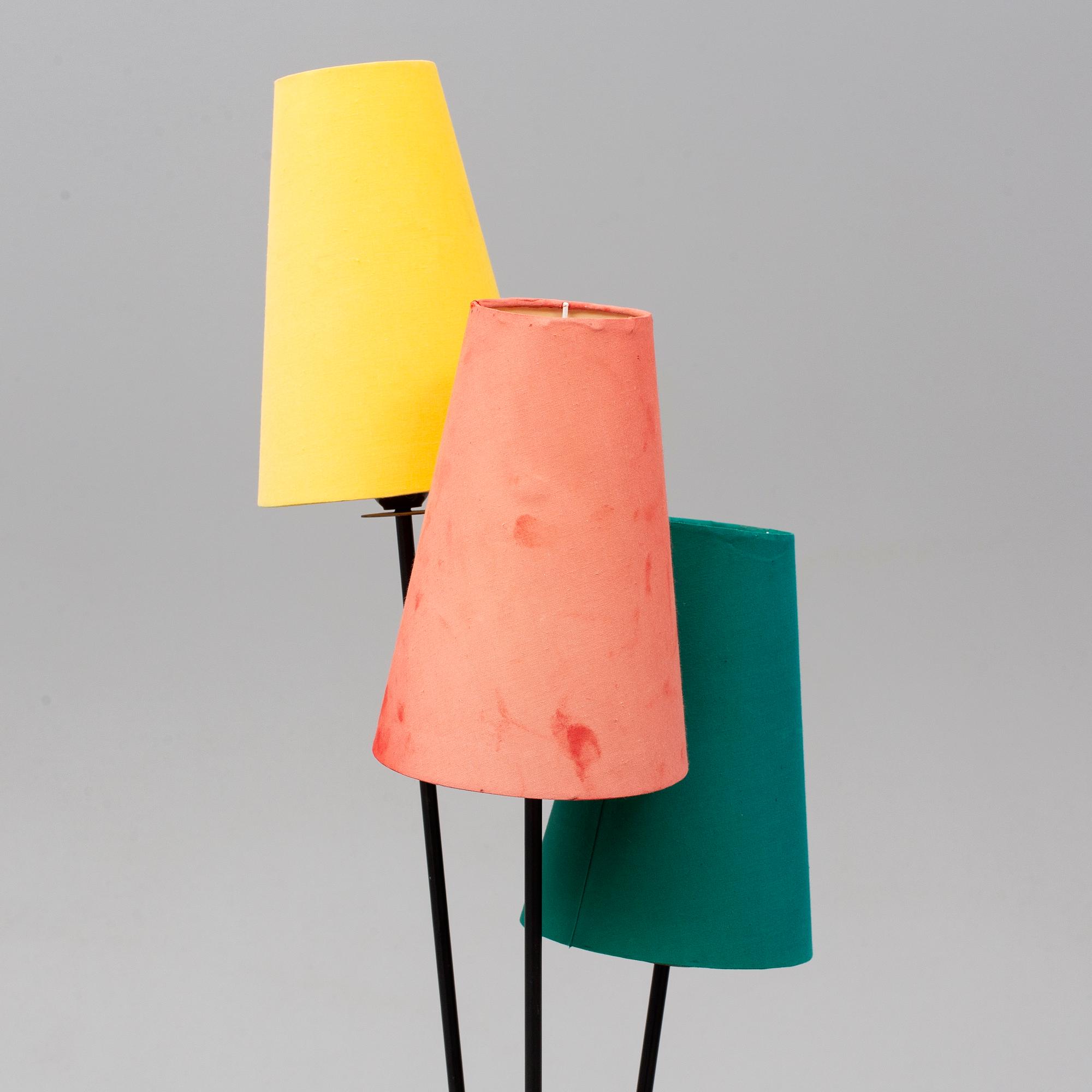 GOLVLAMPA, Möller Armatur Eskilstuna, 1950-tal.