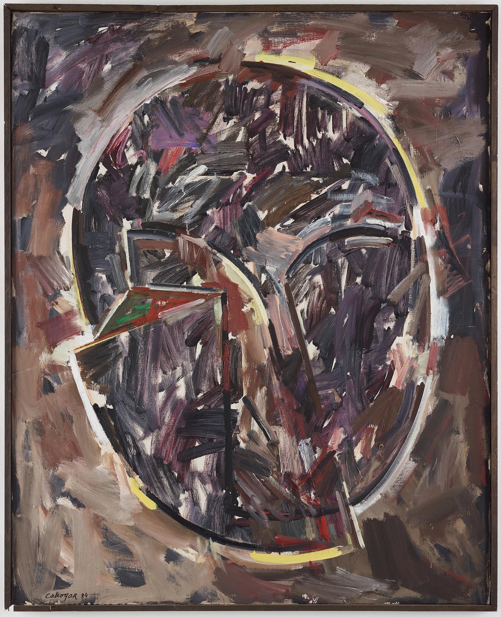 Rafael Canogar, "Pelagio II".