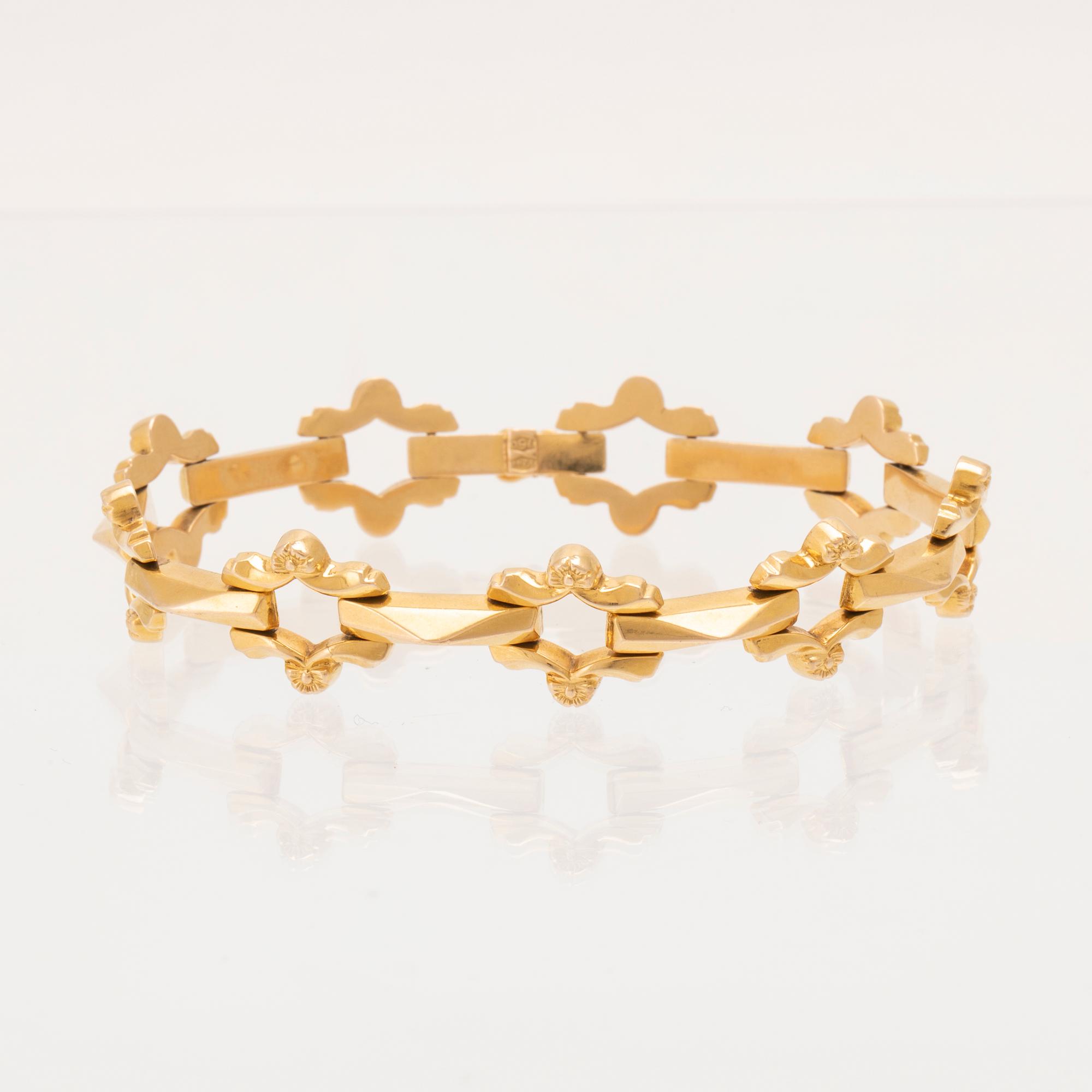 Armband 18K guld Vicenza Italien.