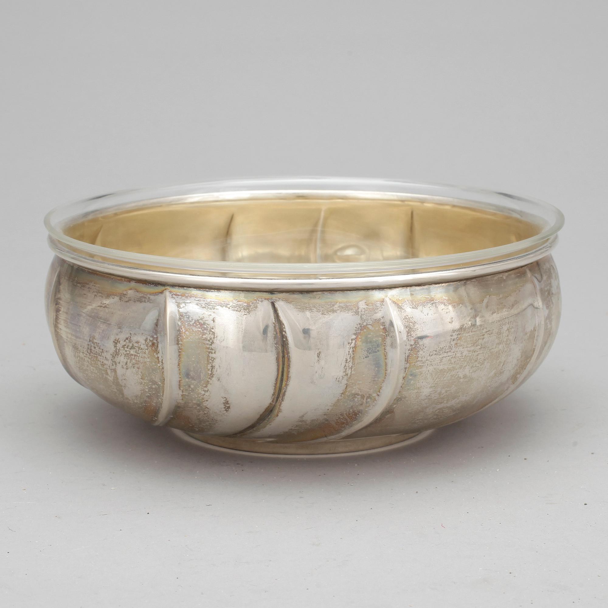 SKÅL, silver, Stockholm, 1917. Vikt ca 200 gram.