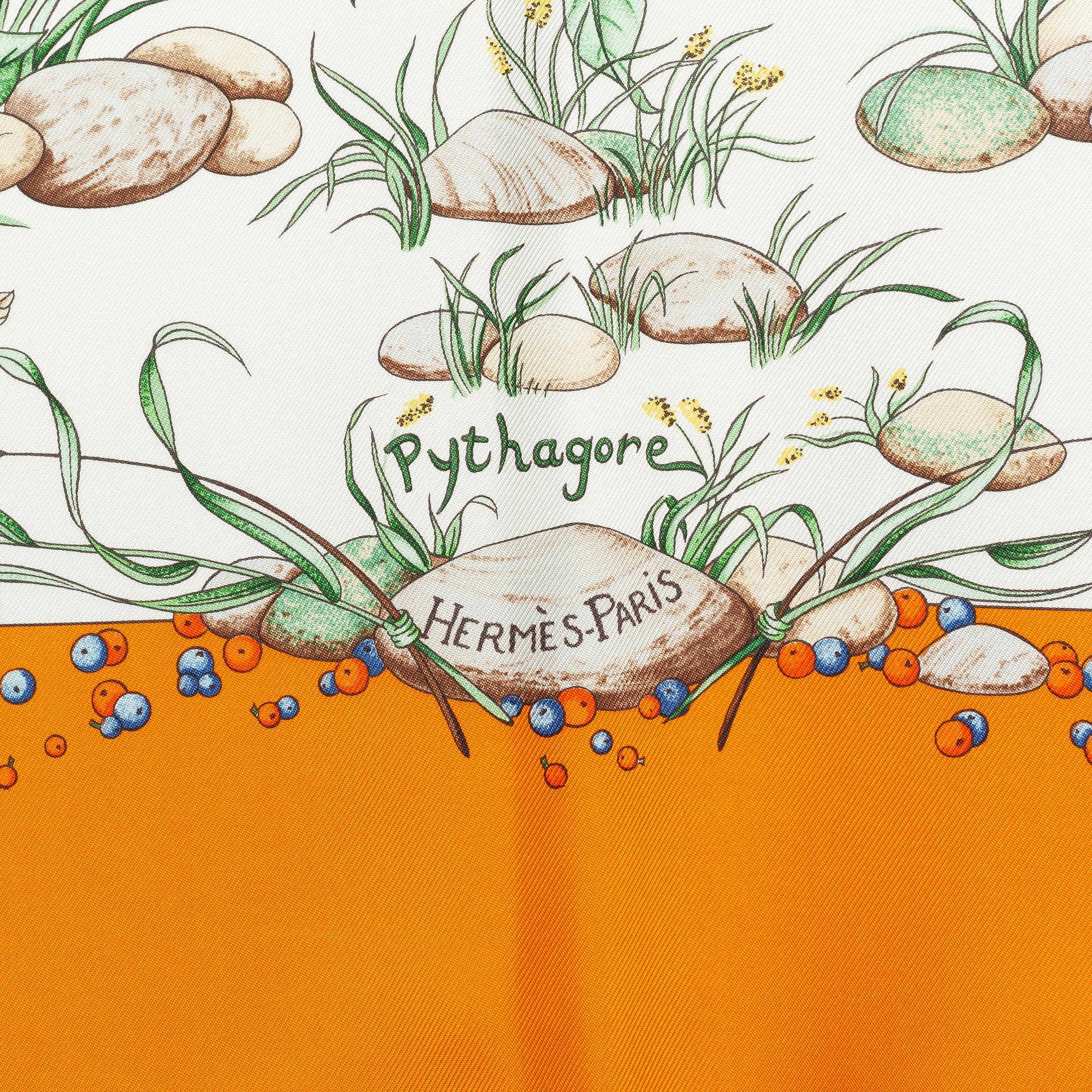 Hermès, scarf, "Pythagore".