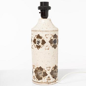 Bordslampor, 3 st, Bitossi för Bergboms, 1900-talets andra hälft.