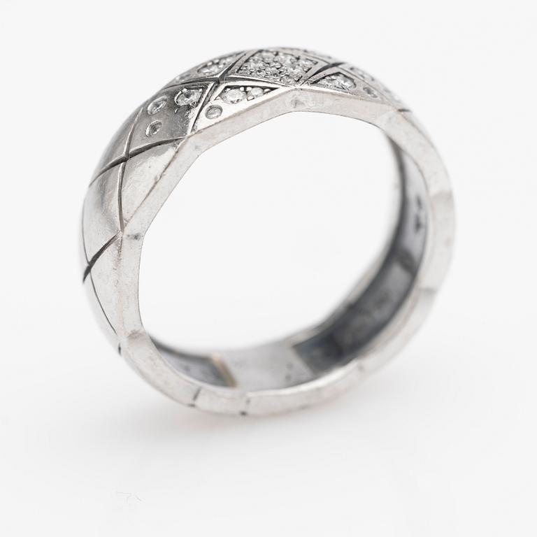 Chanel, Ring, 18K white gold with brilliant-cut diamonds.