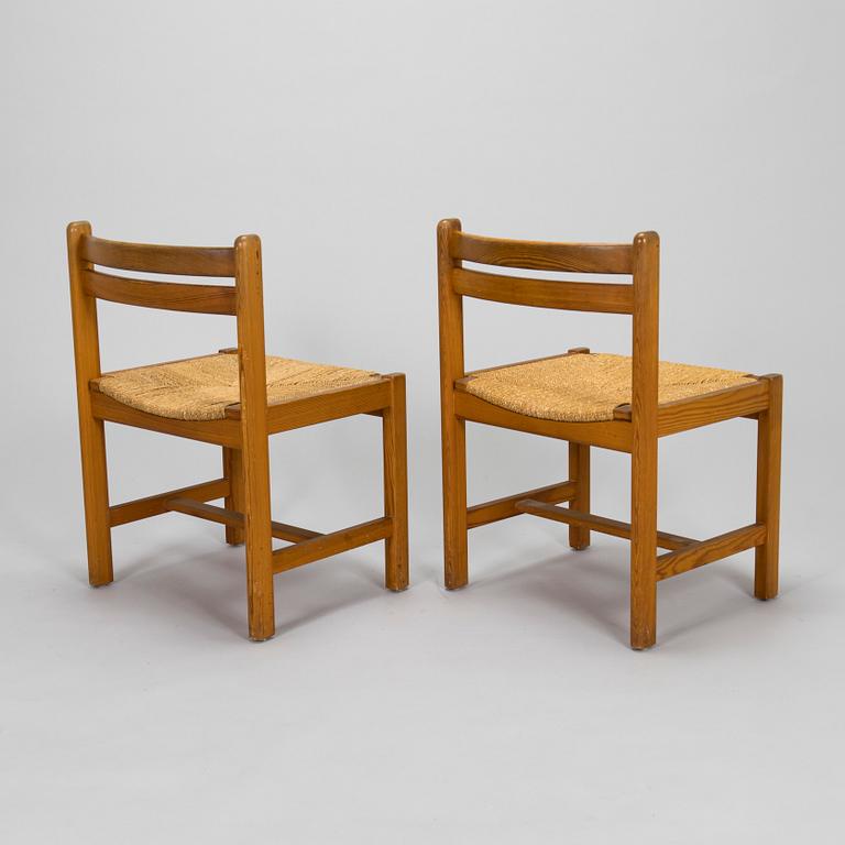 Børge Mogensen, an 'Asserbo' dining table and six chairs, Firma Karl Andersson & Söner.