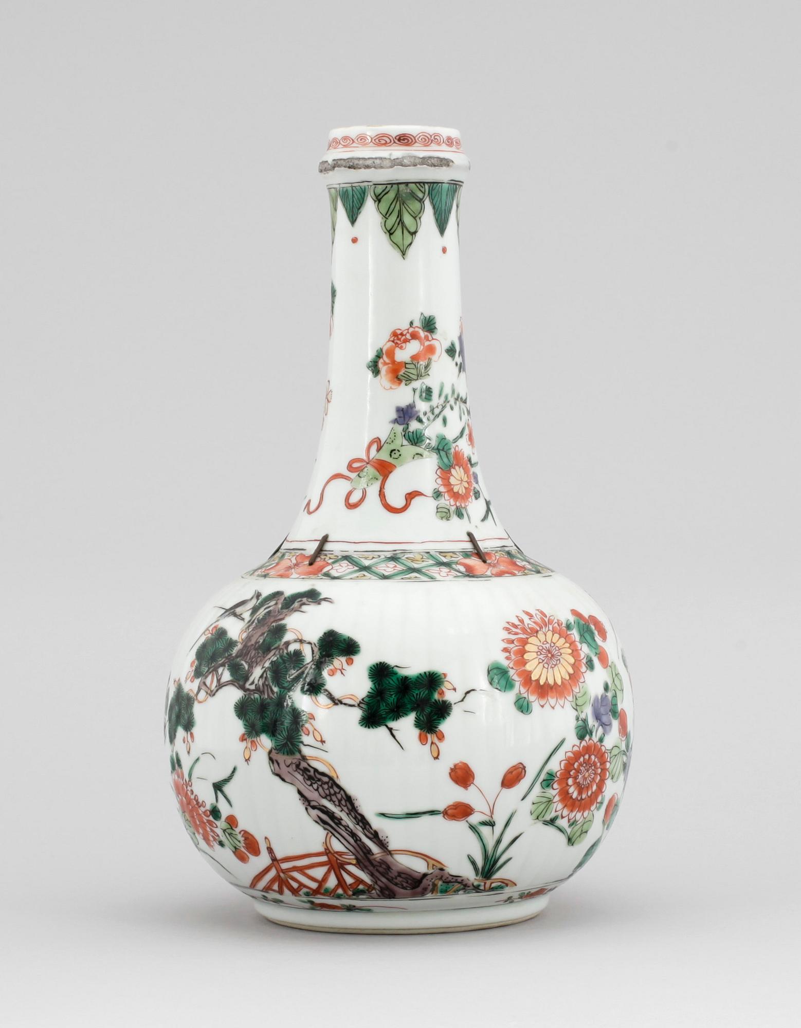 VAS, porslin, Kangxi, Kina 1600/1700-tal.