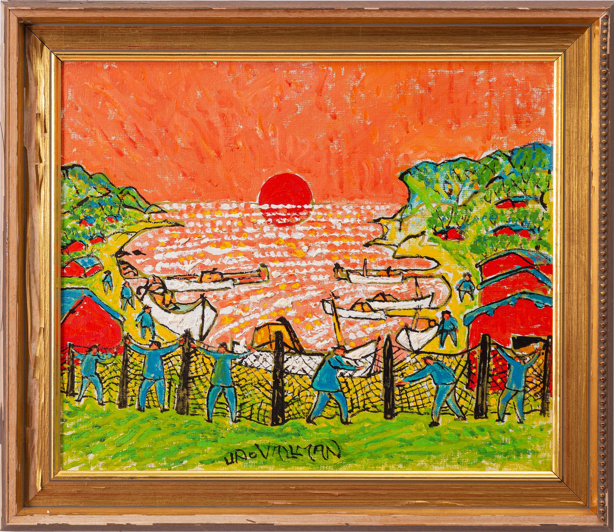 Uno Vallman, Gistäng.