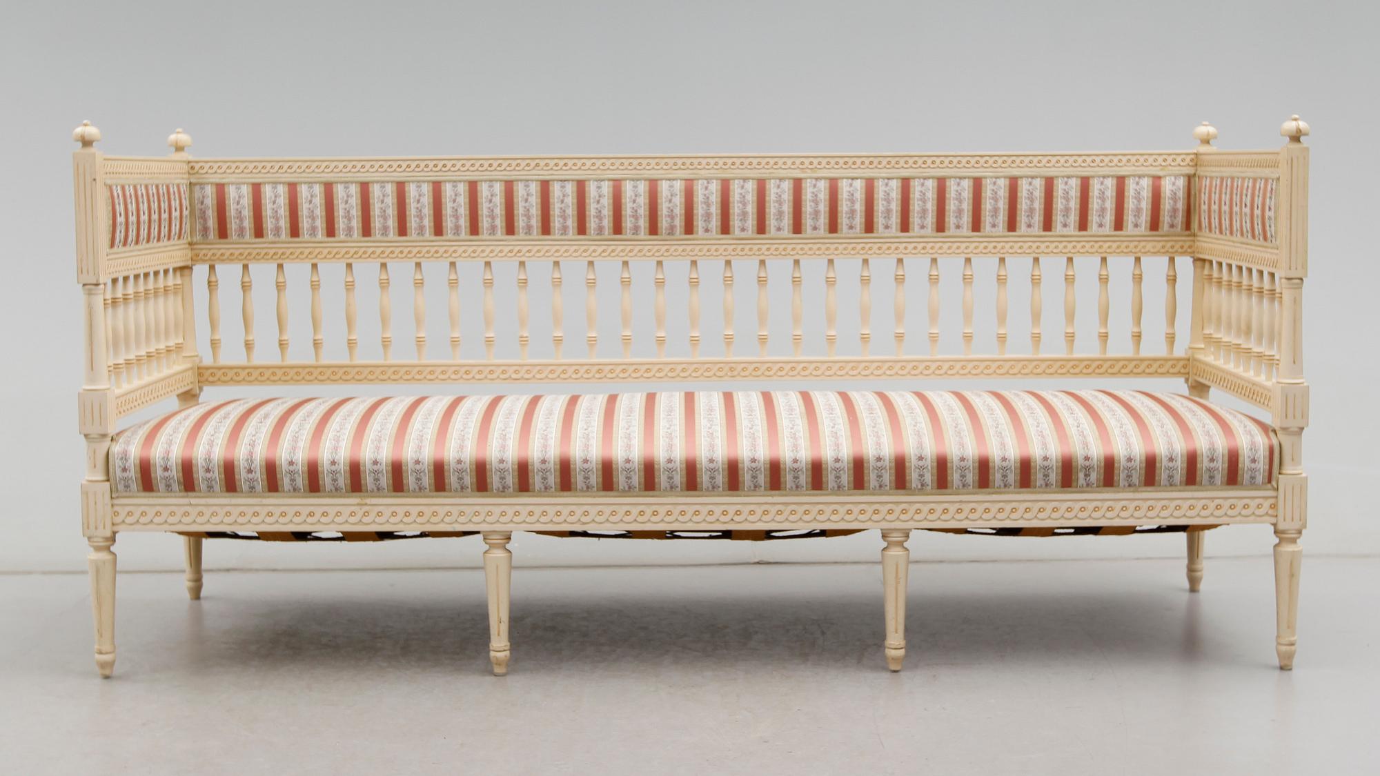 SOFFA, gustaviansk stil, 1900-talets mitt.