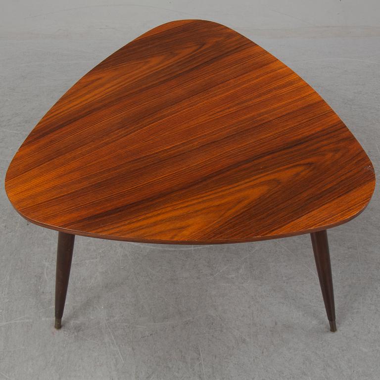 A Bröderna Miller teak coffee table, Bankeryd, 1950's.