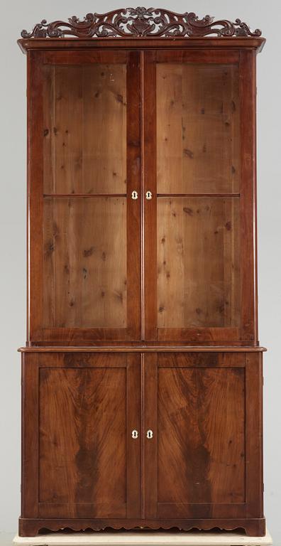 BOKSKÅP, senempire, 1800-tal.