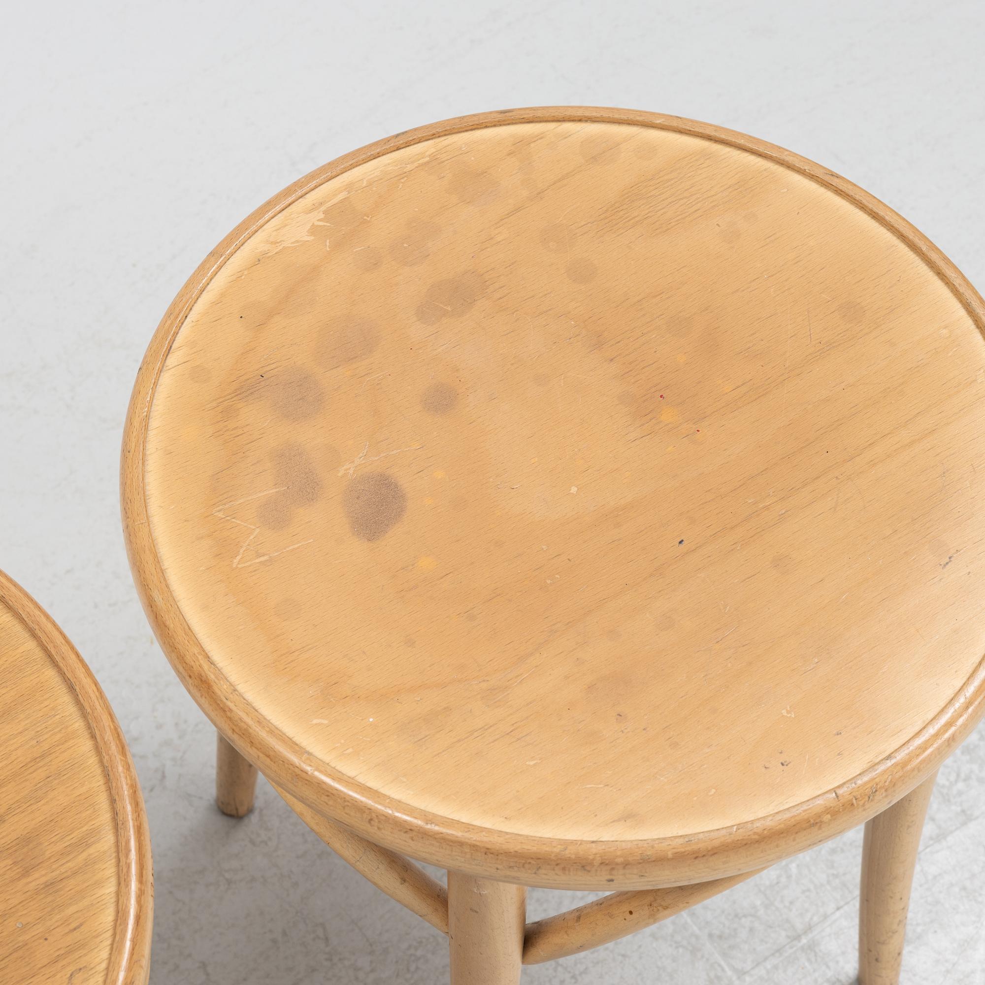Stools, 4 pcs, "Stool No 60", TON.