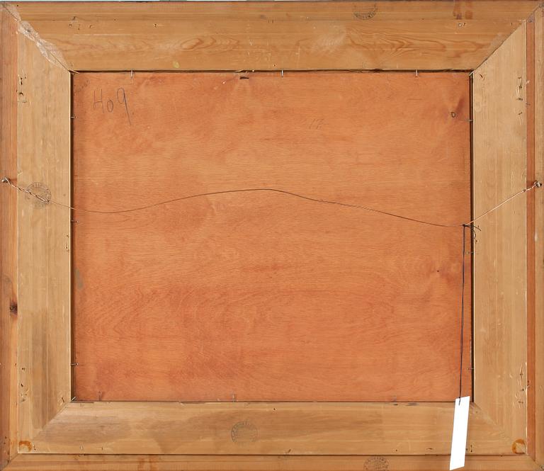 MOSSE STOOPENDAAL, olja på pannå, signerad och daterad 1939.