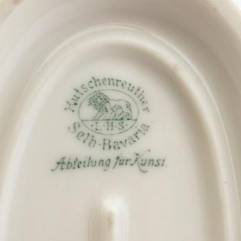 Figuriner 3 st Hutschenreuther och Rosenthal Tyskland 1900-talets mitt porslin.