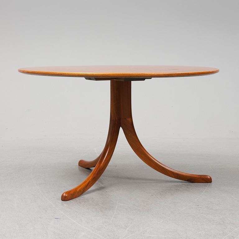 JOSEF FRANK, a model 1028 elm root veneered coffee table.