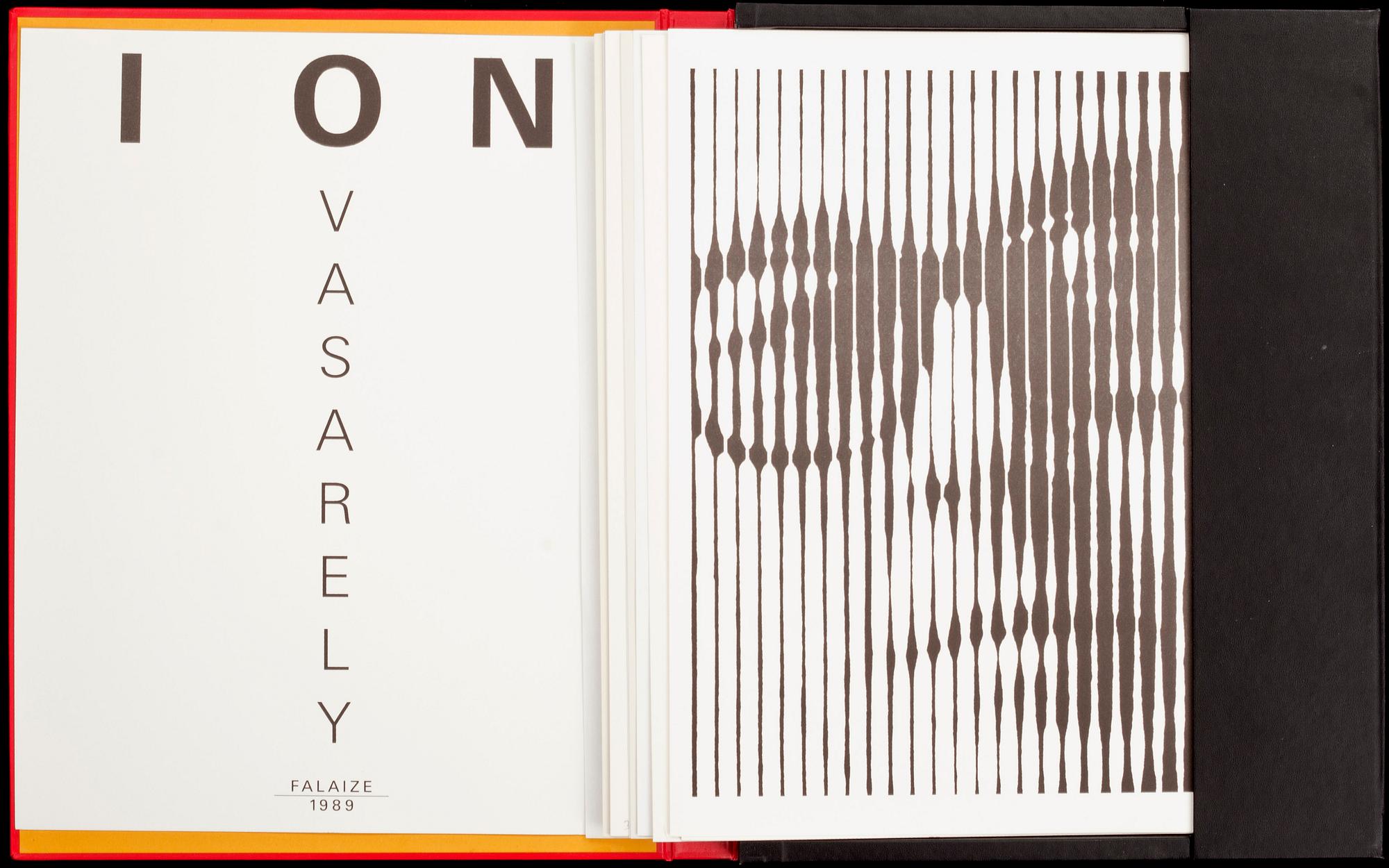 VICTOR VASARELY, mapp med 7 färgserigrafier, signerade o numrerade 131/250.