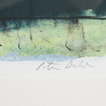 PETER DAHL, lithograph in colors, signed and numbered 284/350.