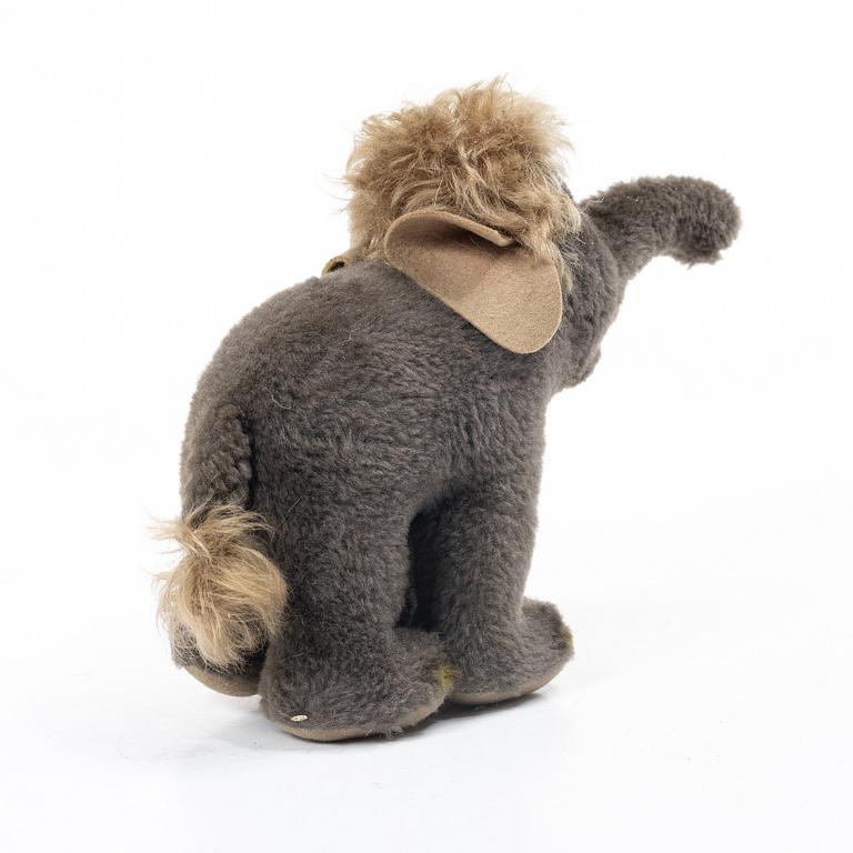Steiff, leksaksdjur, 7 + 1 st, 1900-talets andra hälft.