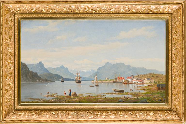 Oscar Kleineh, Fjord Landscape.
