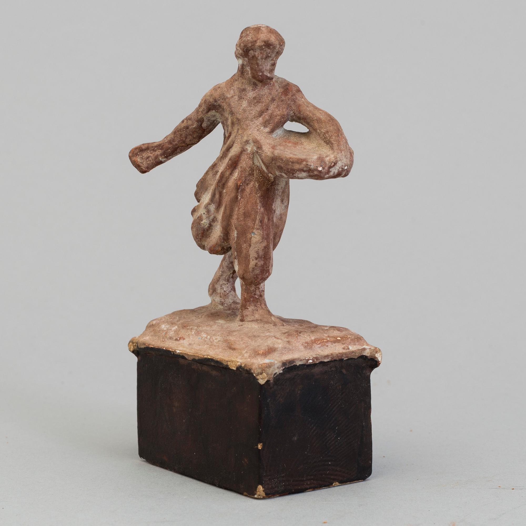 TORE STRINDBERG, sculpture, terracotta, signed.