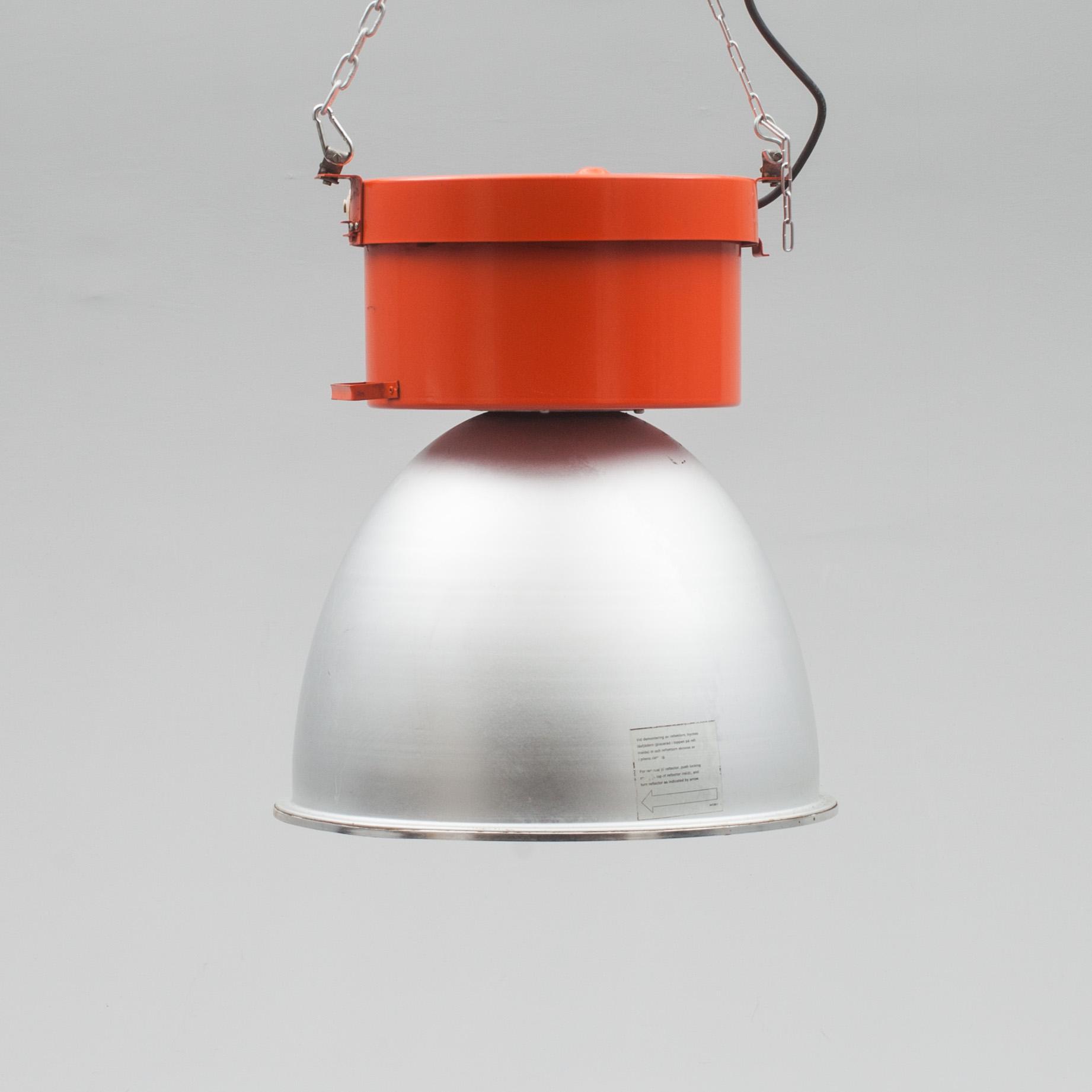 INDUSTRILAMPA, för tak, 1900-talets andra hälft.