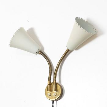 Arvid Böhlmarks Lampfabrik, a wall lamp model "8661", Stockholm, 1950s.