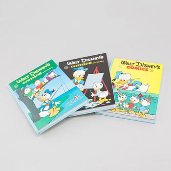 CARL BARKS LIBRARY, Walt Disney, 30 volymer, Another Rainbow Publishing, Arizona, 1980-tal.