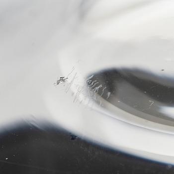 Timo Sarpaneva, skålar, 2 st 3042 "Blues" den andra är signerad Timo Sarpaneva Iittala 1988.