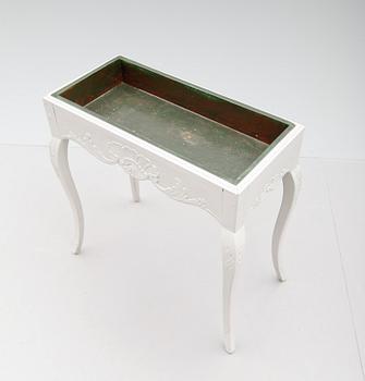 BLOMSTERBORD, rokokostil, 1800-/1900-tal.