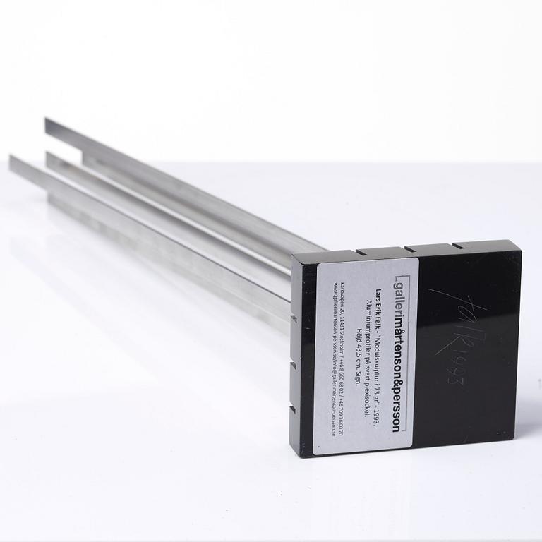 Lars-Erik Falk, "Modulskulptur i 73 gr".