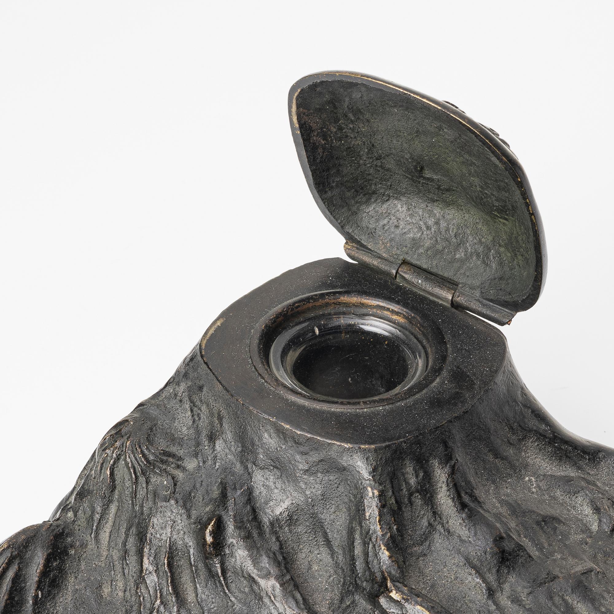 Skrivställ, omkring 1900.