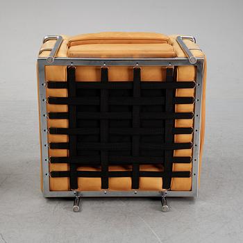 Le Corbusier, Pierre Jeanneret & Charlotte Perriand, fåtöljer, ett par, "LC2", Cassina.
