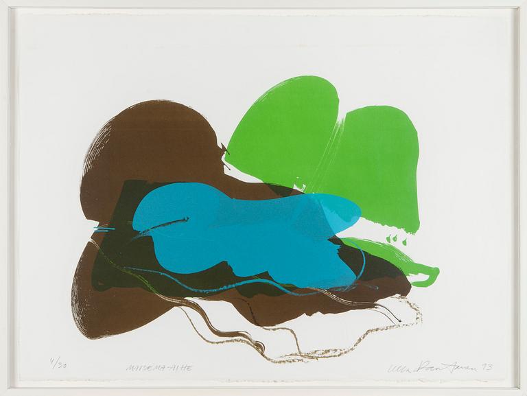 Ulla Rantanen, "Maisema-aihe" (Landscape motif).