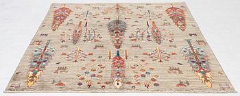 Matta, ca 205 x 155 cm.