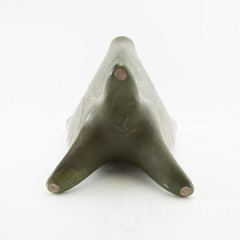 Julius Dressler Urn/Vase Jugendstil Biela near Bodenbach, Bohemia, ca 1910/15.