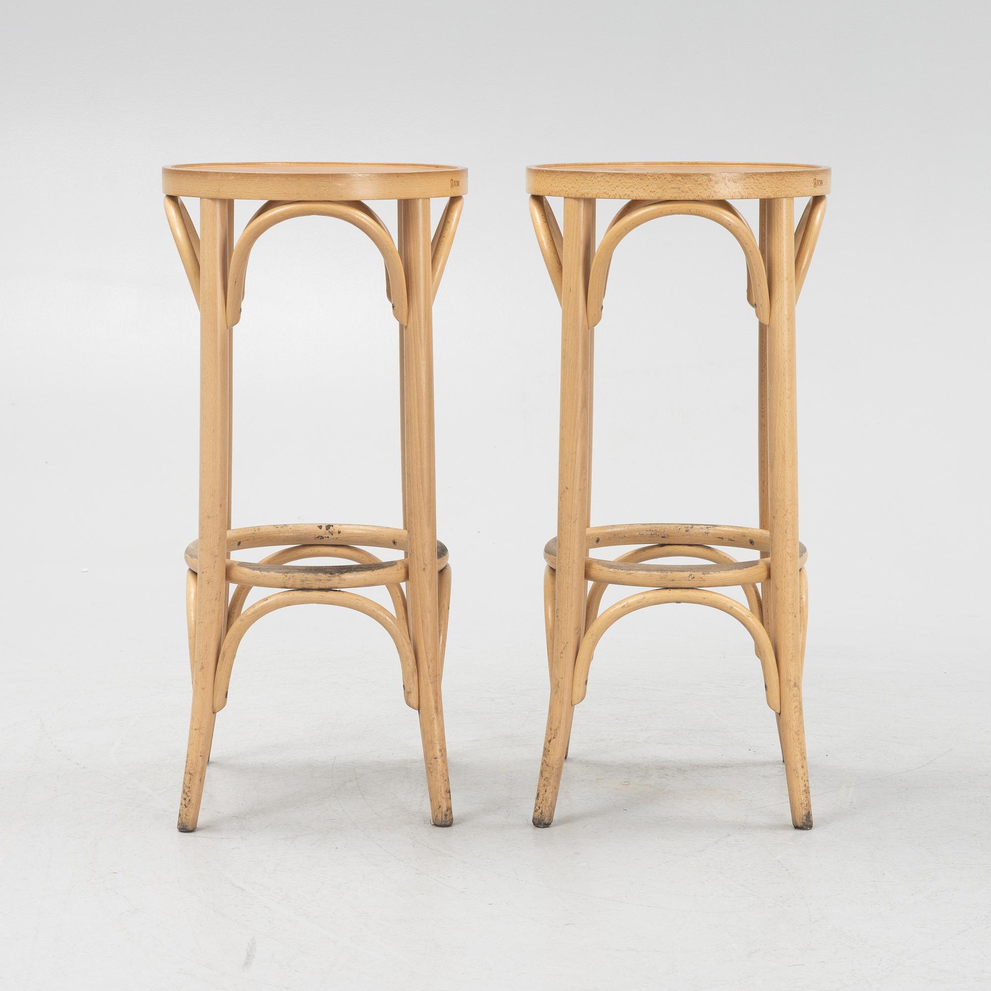 Bar stools, 6 pcs, "No 73" TON.