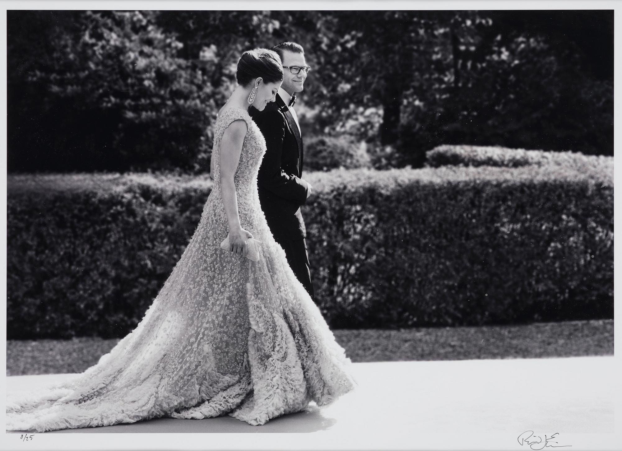 Rickard L Eriksson, "Kronprinsessan Victoria och Prins Daniel", 2010.